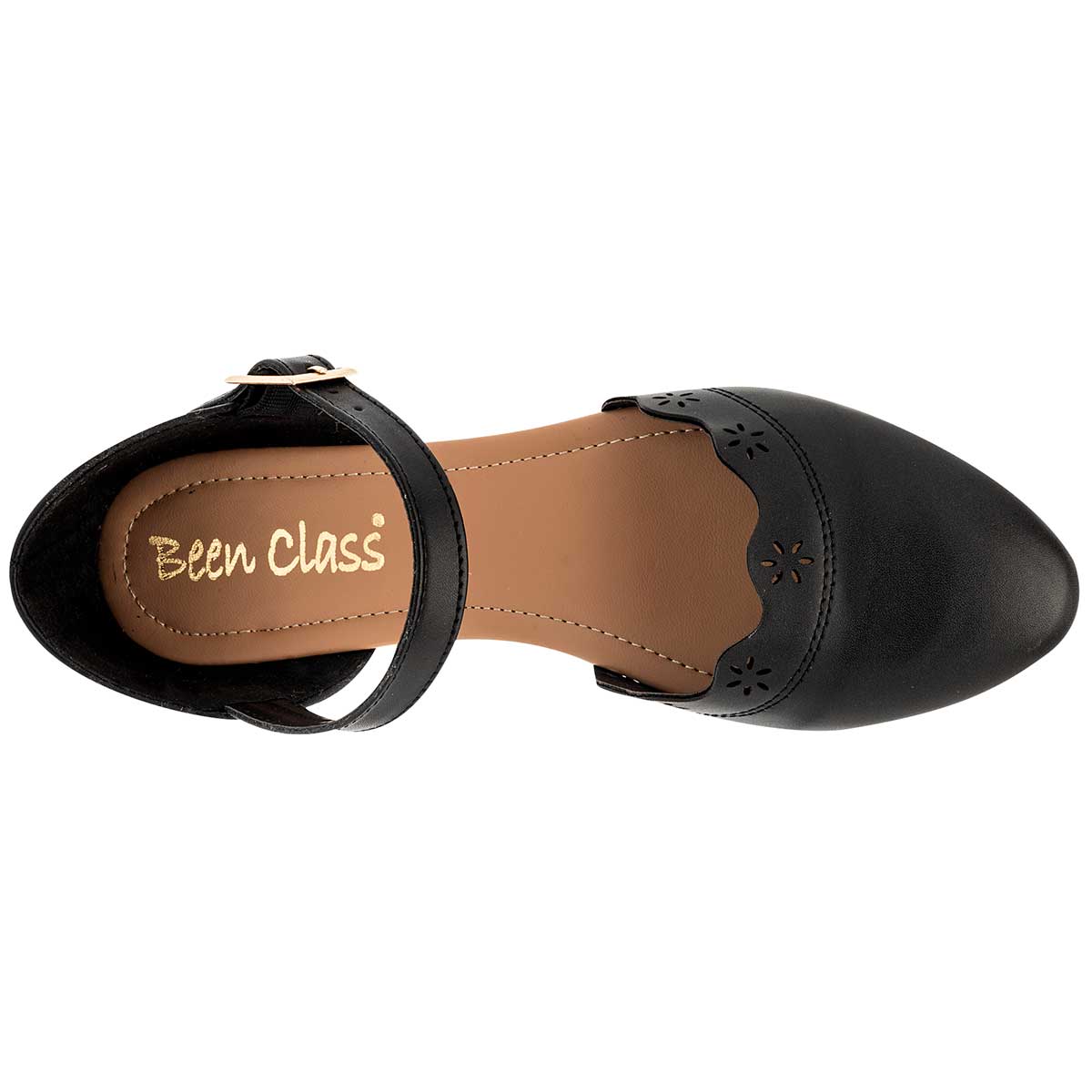 Flats puntales Exterior Piel sintética Color Negro Para Mujer De Been Class