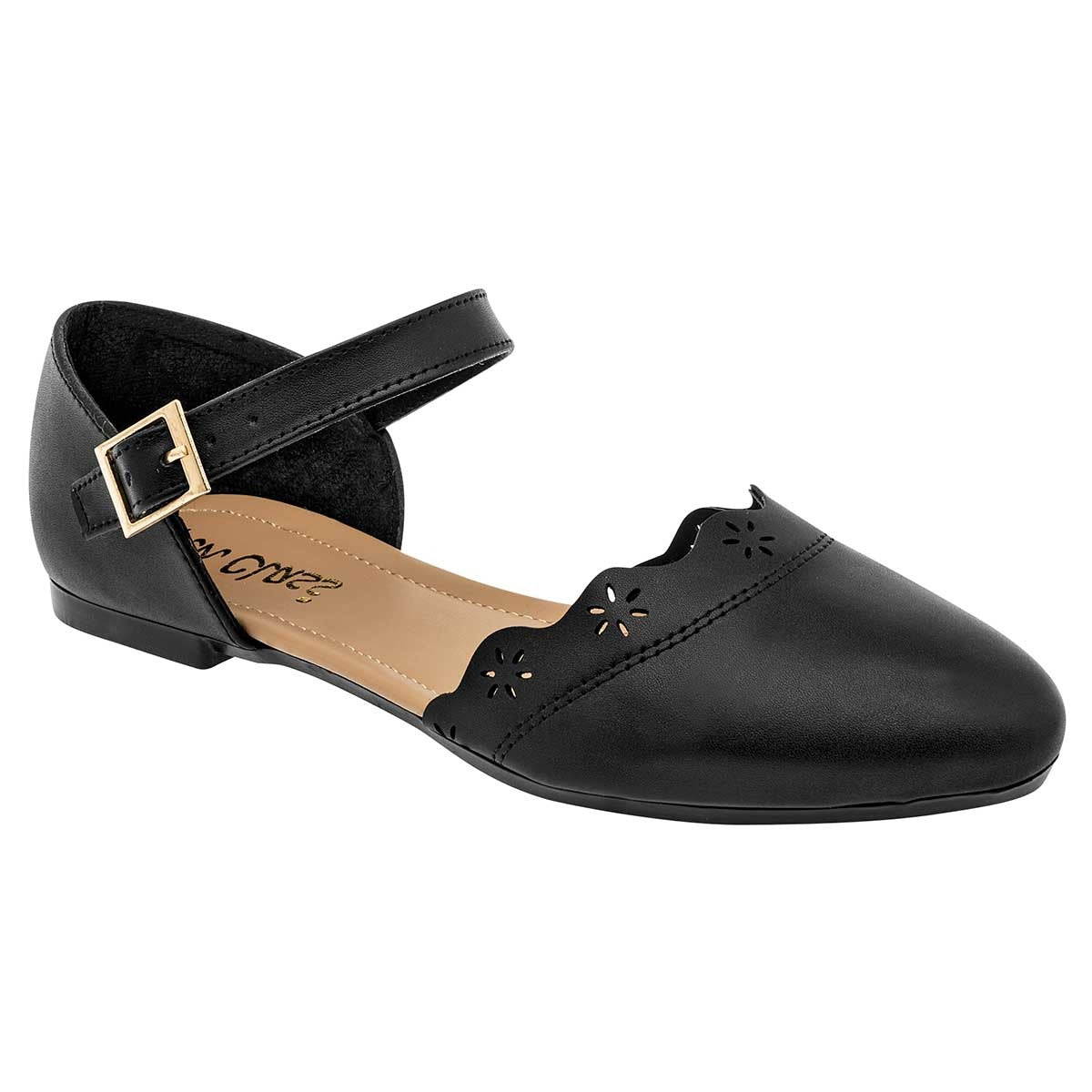 Flats puntales Exterior Piel sintética Color Negro Para Mujer De Been Class