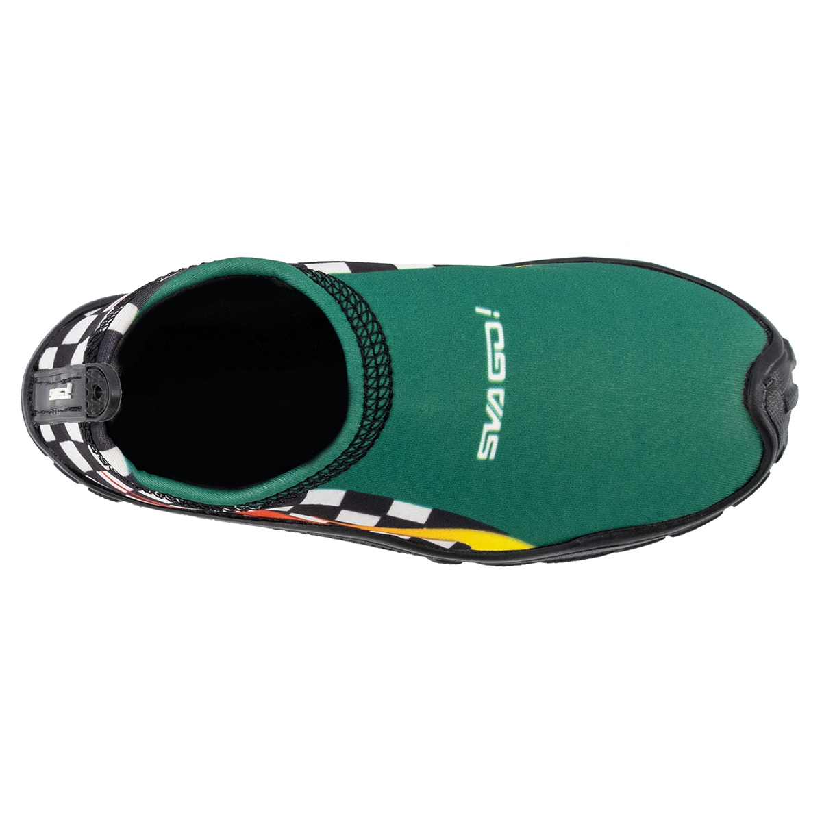 Zapato Acuático Para Niños Modelo Racing Verde