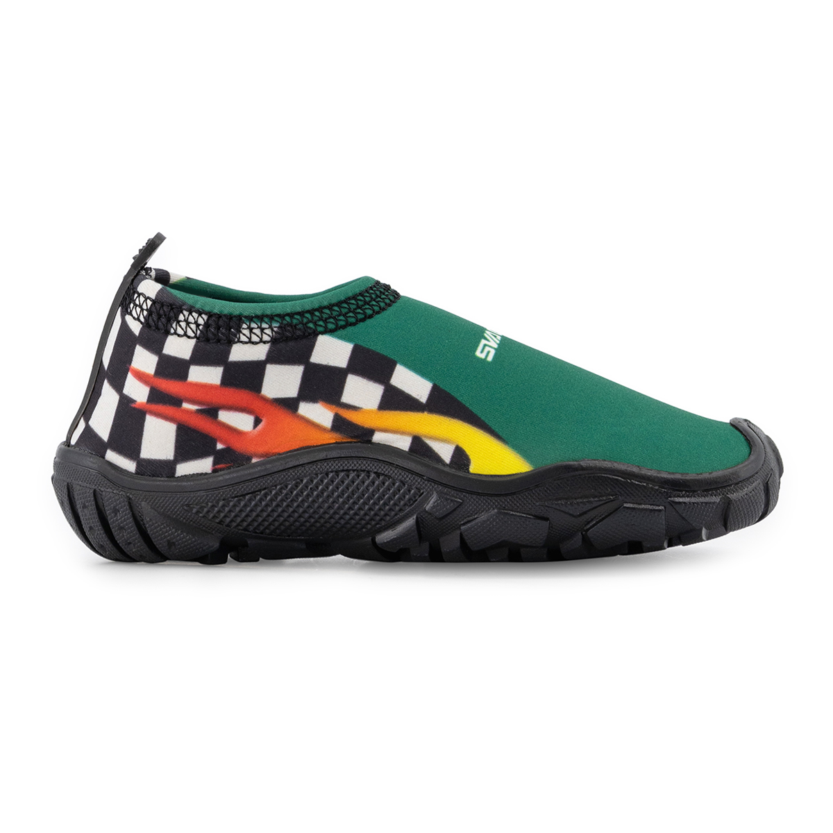 Zapato Acuático Para Niños Modelo Racing Verde