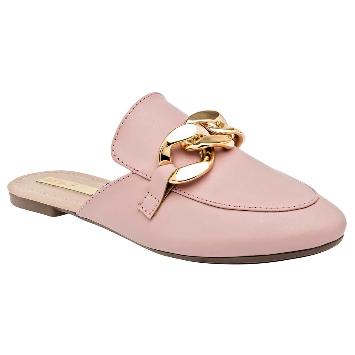 Flats puntales Exterior Textil Color Rosa Para Mujer De Moramora