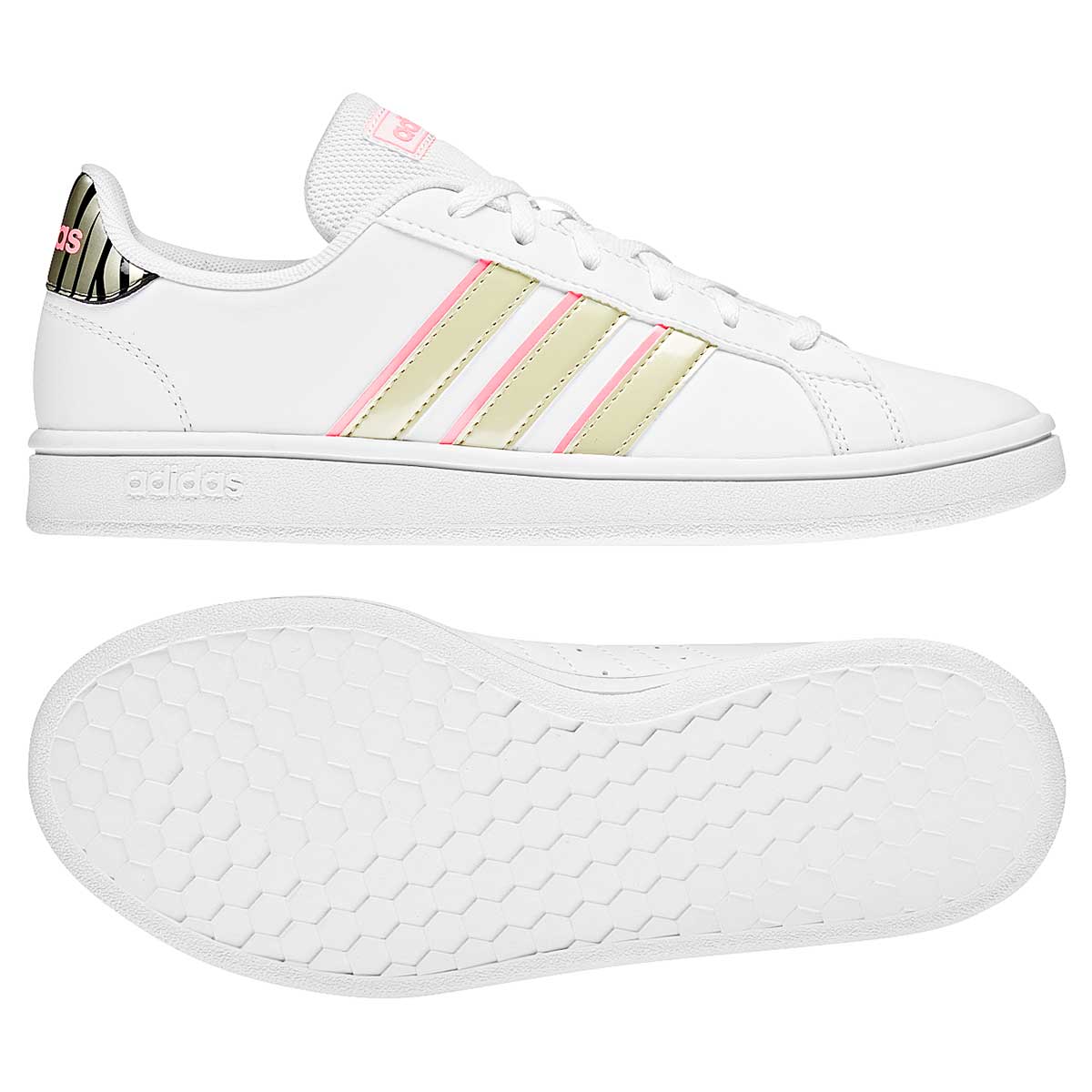 Tenis GW1087 Para Mujer Color Blanco De Adidas