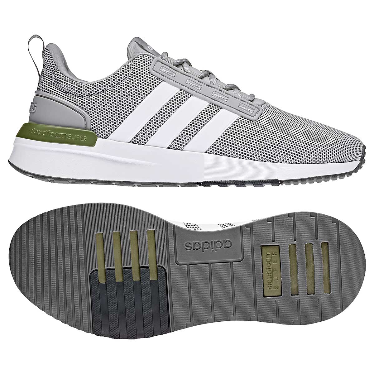 Tenis deportivos  GX0903 Para Hombre Color Gris De Adidas