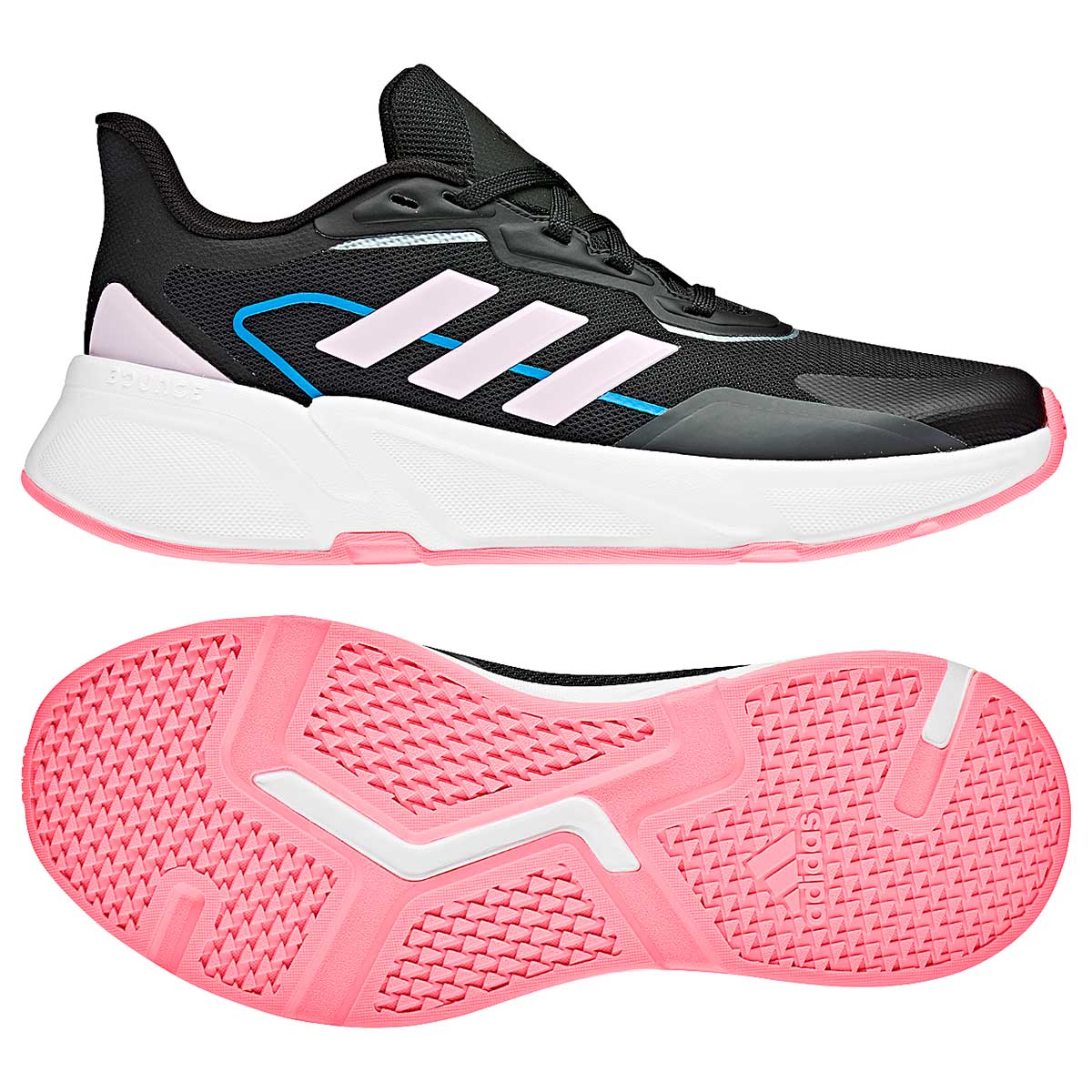 Tenis deportivos  GX8303 Para Mujer Color Negro De Adidas