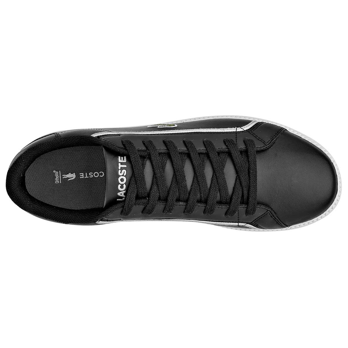 Tenis 37SMA0022MX-02H Para Hombre Color Negro De Lacoste