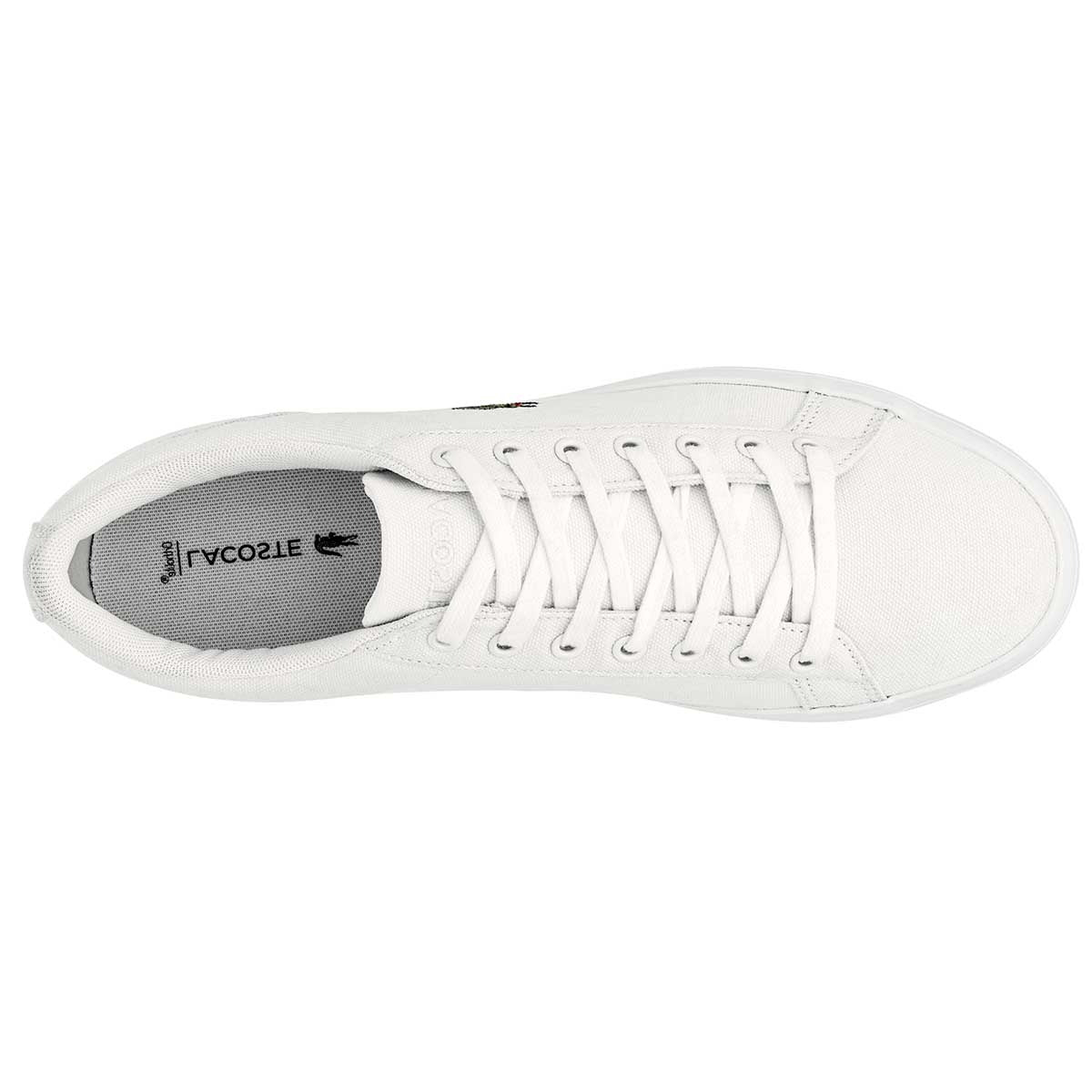 Tenis 733CAM1033-001 Para Hombre Color Blanco De Lacoste