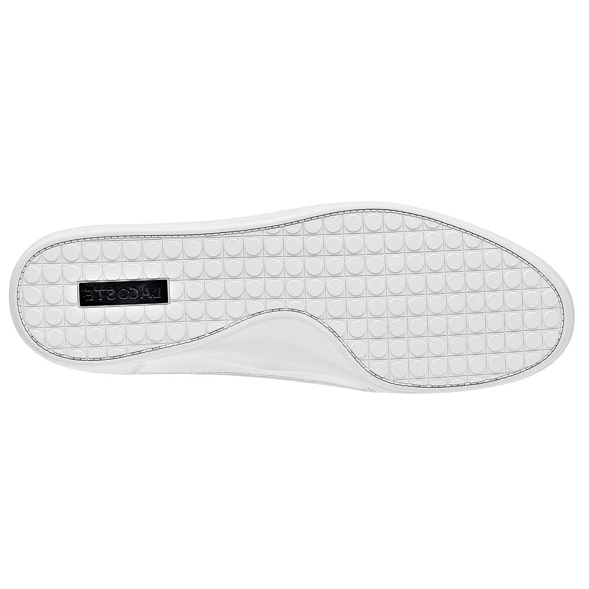 Tenis 743CMA0013-081 Para Hombre Color Blanco De Lacoste