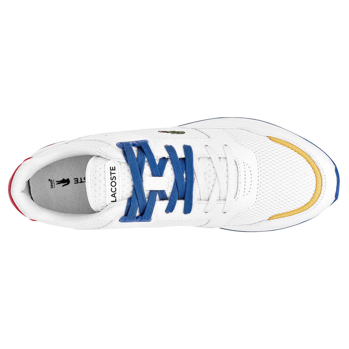 Tenis 743SMA0031-080 Para Hombre Color Blanco De Lacoste