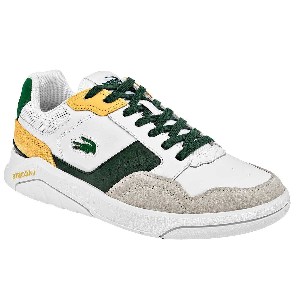 Tenis 743SMA0054-P1G Para Hombre Color Blanco De Lacoste