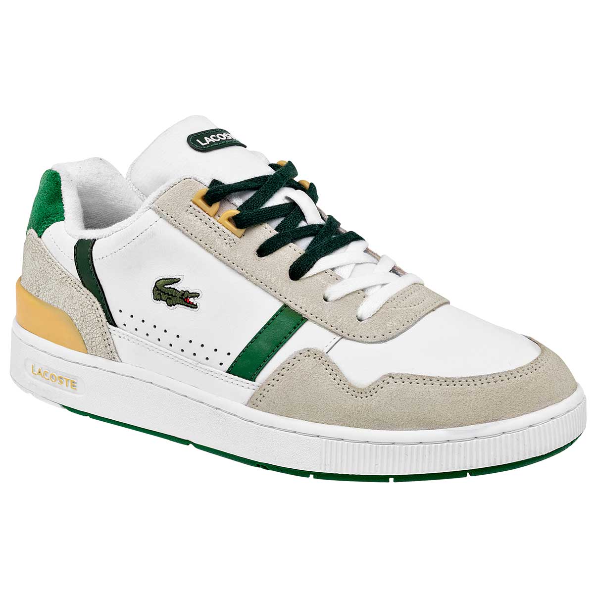 Tenis 743SMA0061-082 Para Hombre Color Blanco De Lacoste