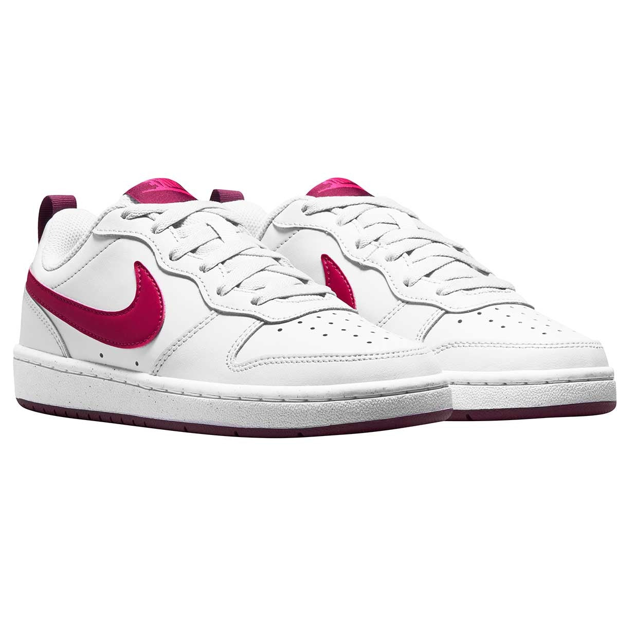 Tenis Courth Borough  Low 2 (BG) Para Mujer Color Blanco De Nike