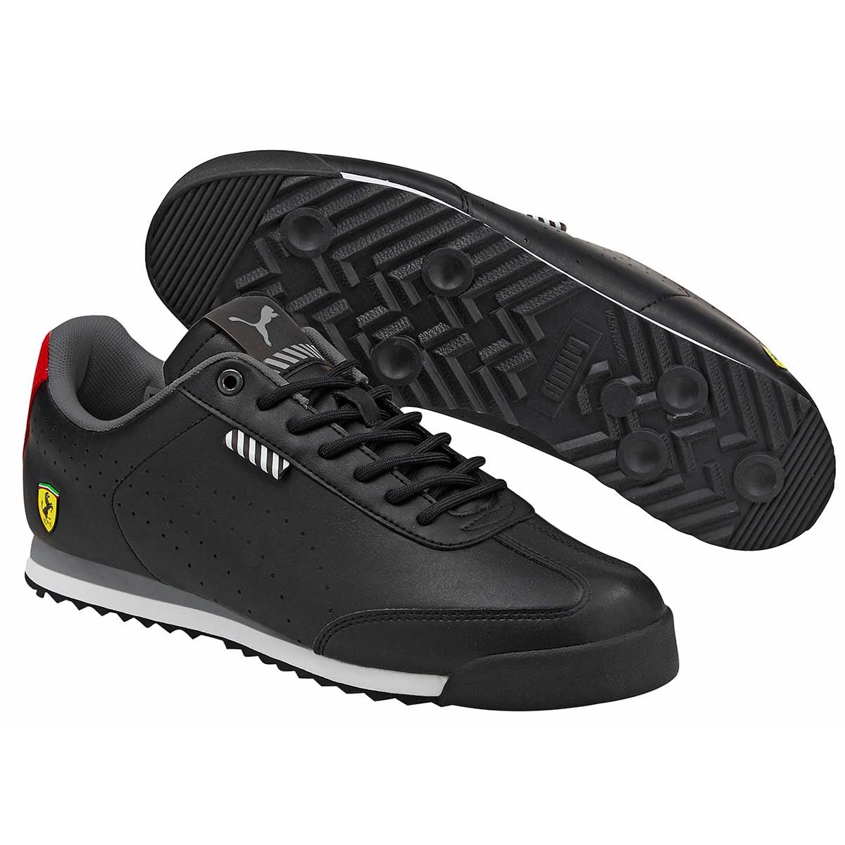 Tenis Ferrari Roma Via Para Hombre Color Negro De Puma