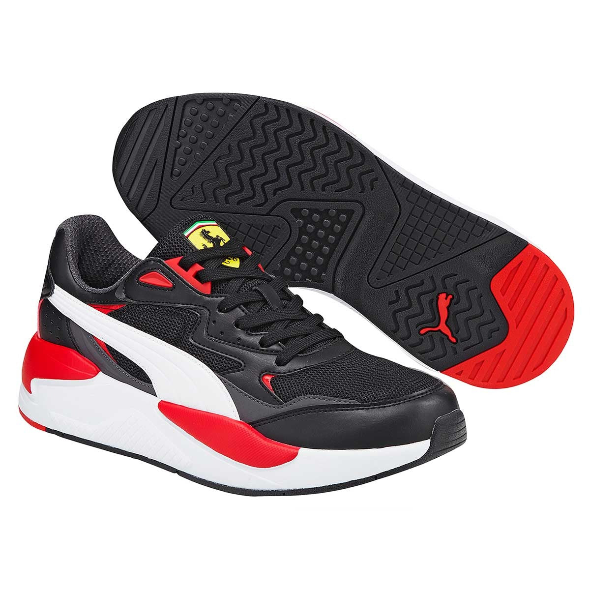 Tenis Ferrari X-ray 2 Para Hombre Color Negro De Puma