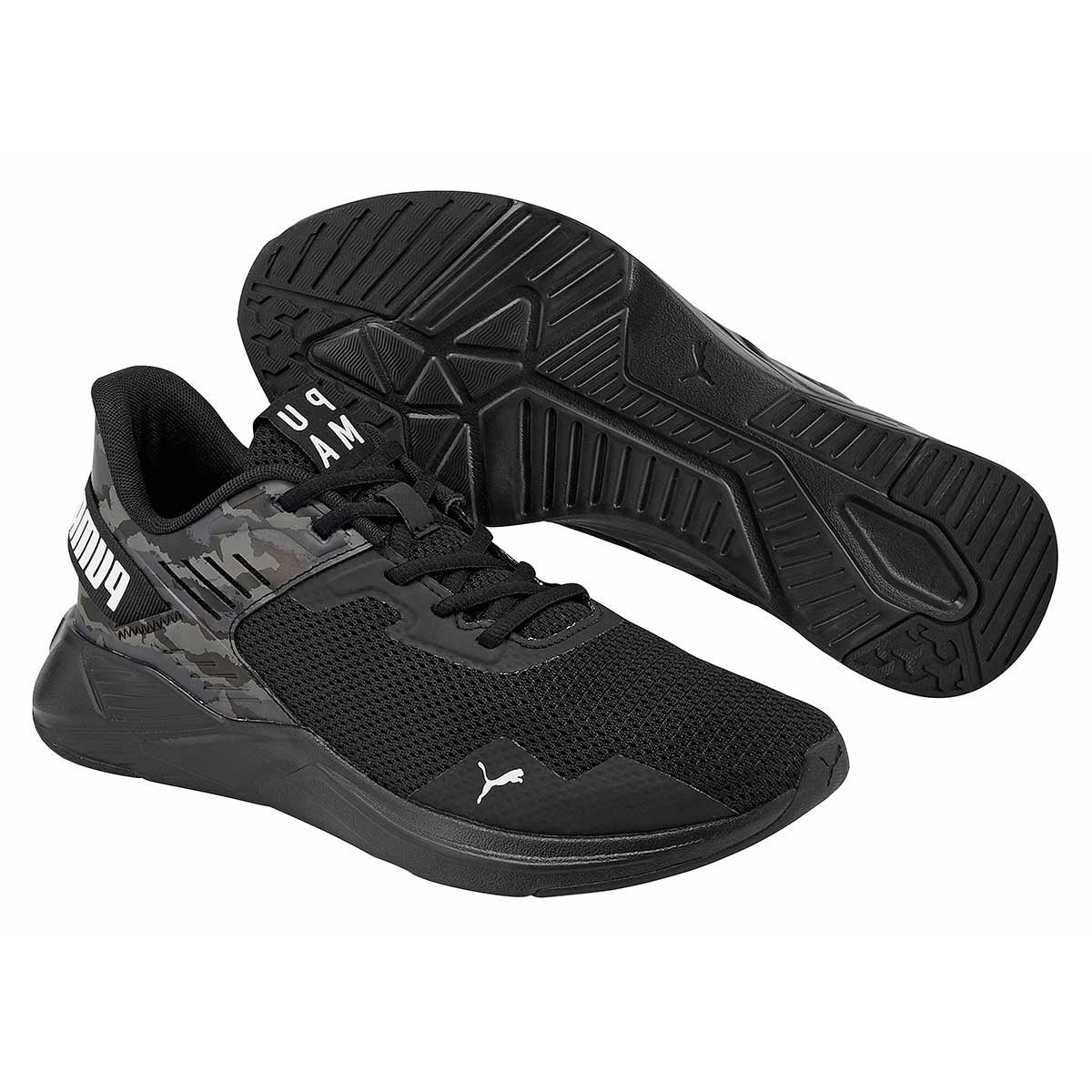 Tenis deportivos  Disperse XT Outdoor Camo Para Hombre Color Negro De Puma