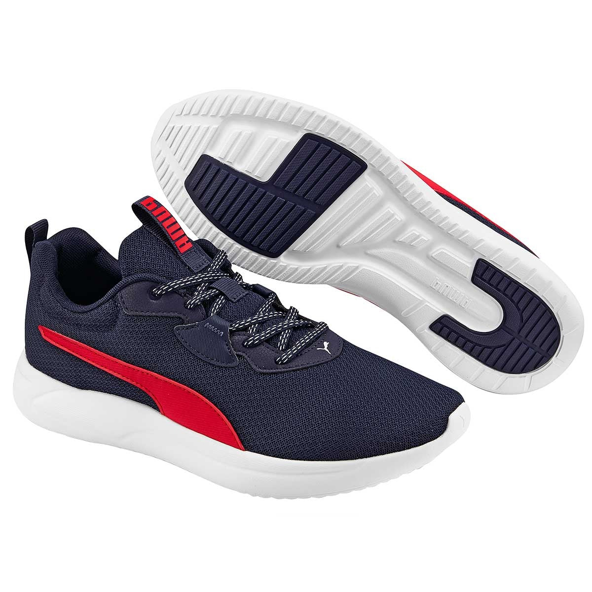 Tenis Resolve Smooth Para Hombre Color Marino De Puma