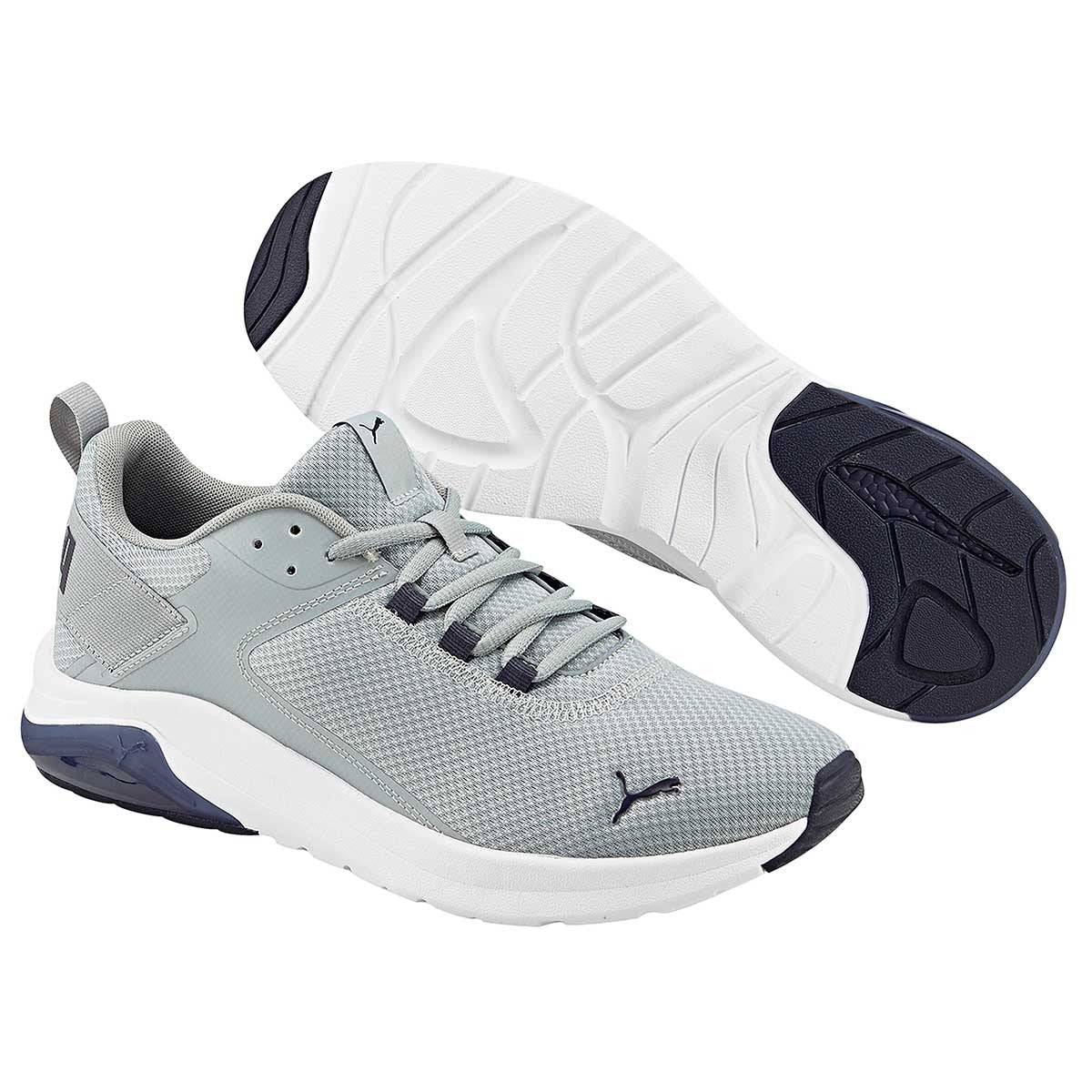 Tenis Electron E  Para Hombre Color Gris De Puma