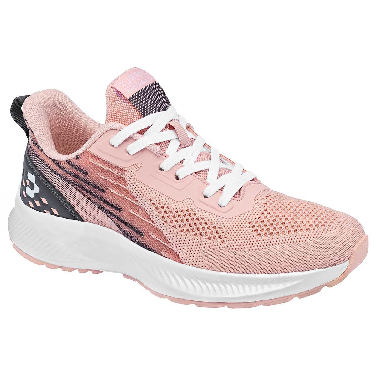 Tenis tipo deportivo Exterior Textil Color Rosa Para Mujer De Charly