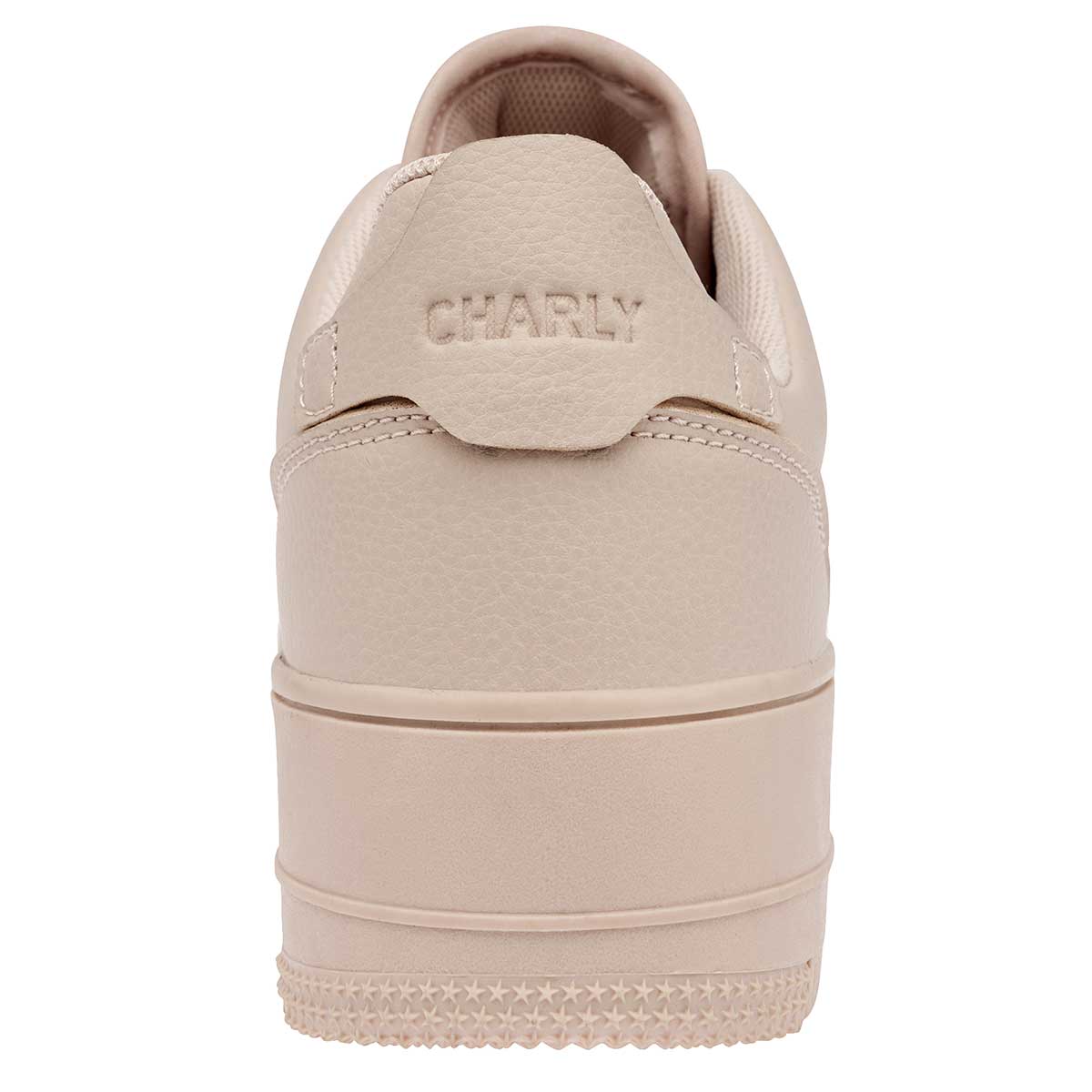 Tenis tipo deportivo Exterior Piel sintética Color Beige  Para Mujer De Charly