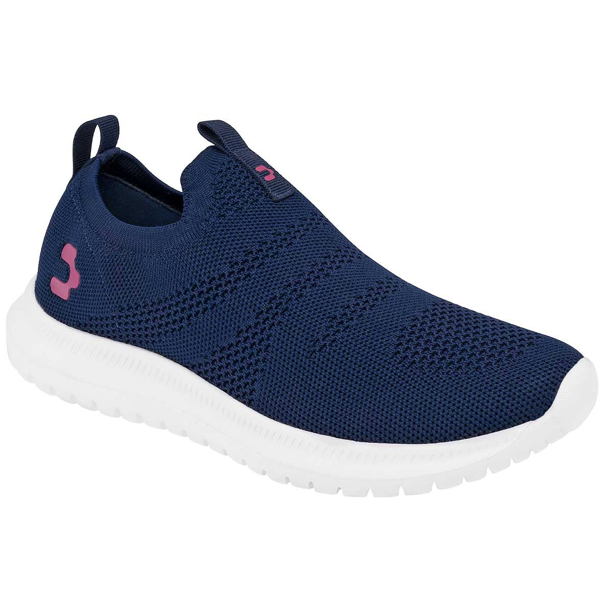 Tenis sin Cordones Exterior Textil Color Marino Para Mujer De Charly