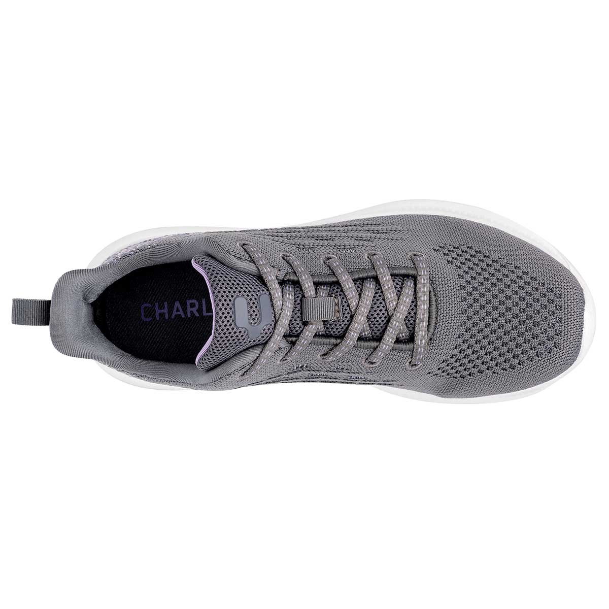 Tenis tipo deportivo Exterior Textil Color Gris Para Mujer De Charly