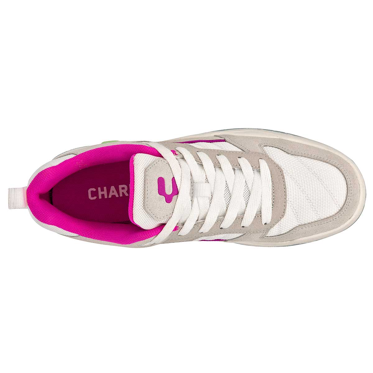 Tenis tipo deportivo Exterior Textil Color Beige  Para Mujer De Charly