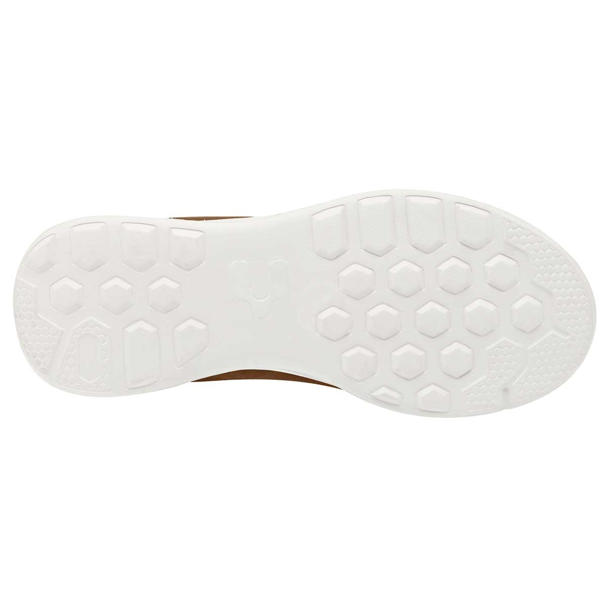 Tenis con Cordones Exterior Piel Sintética Color Camel Para Hombre De Charly