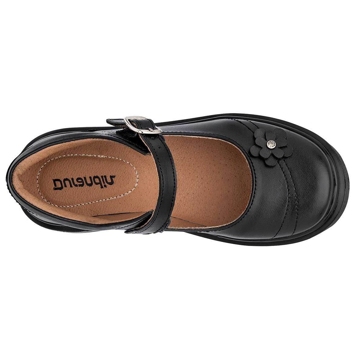 Mary jane Exterior Piel sintética Color Negro Para Mujer De Durandin