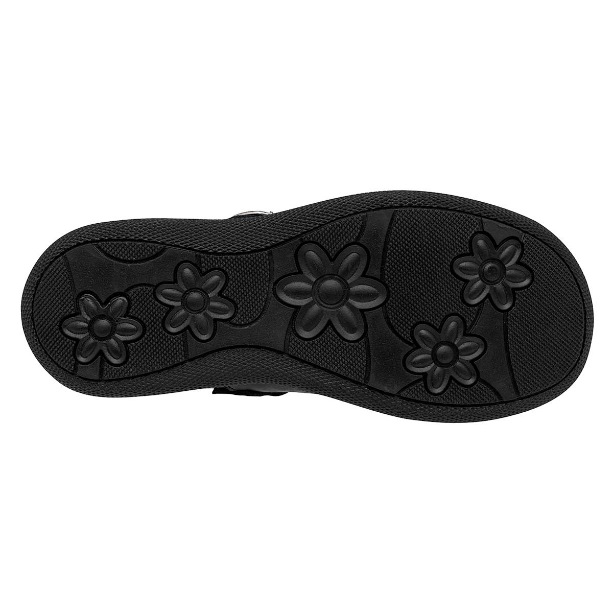 Zapato Mary Jane Exterior Piel Color Negro Para Mujer De Ensueño