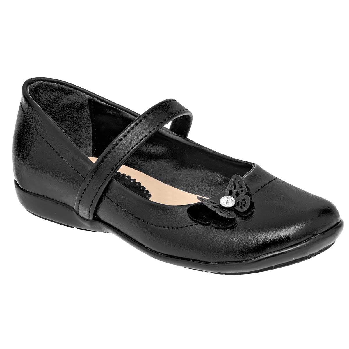 Zapato Mary Jane Exterior Piel sintética Color Negro Para Mujer De Fratta