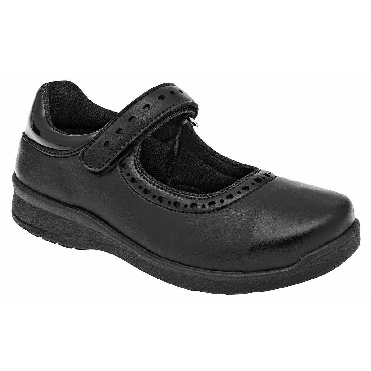 Zapato Mary Jane Exterior Piel sintética Color Negro Para Mujer De Leds