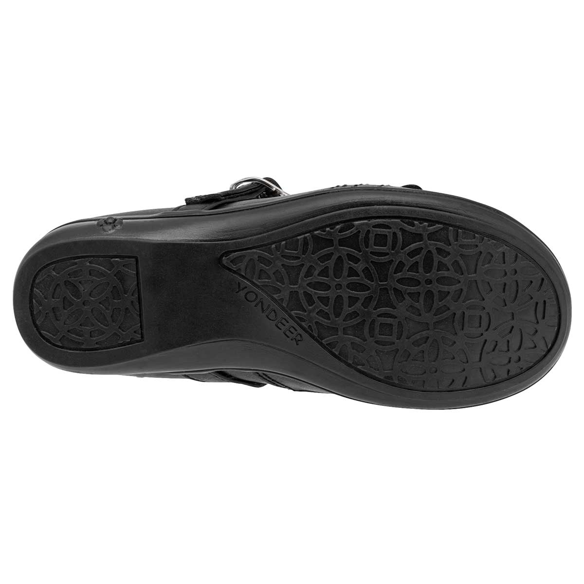 Zapato Mary Jane Exterior Piel Color Negro Para Mujer De Yondeer