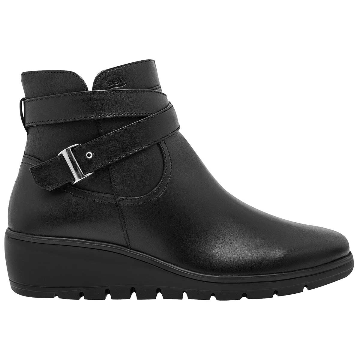 Botas casuales Exterior Piel Color Negro Para Mujer De Flexi