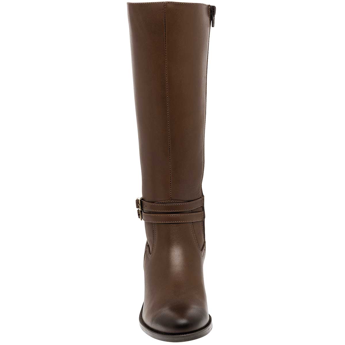 Botas altas Exterior Piel Color Café Para Mujer De Flexi