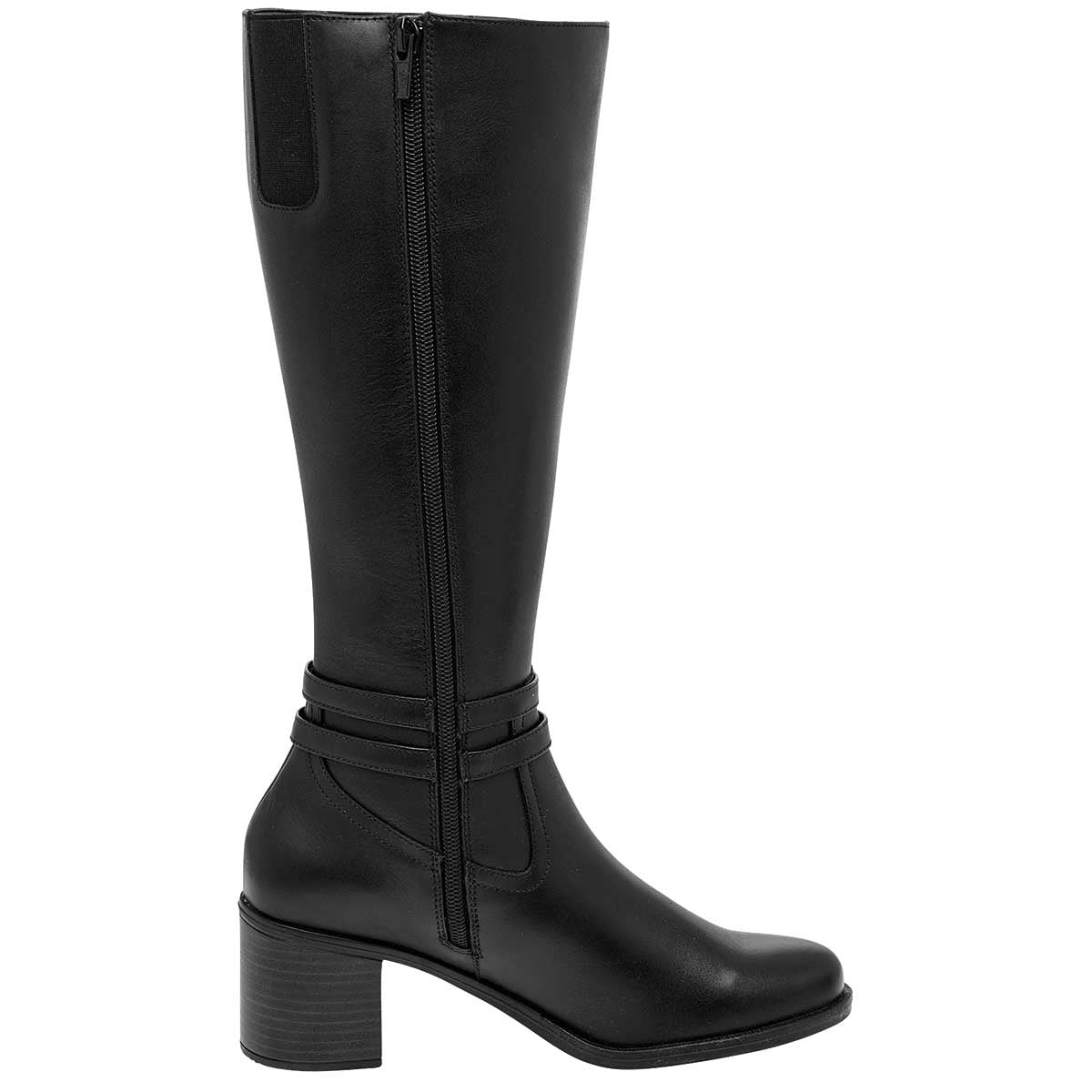 Botas altas Exterior Piel Color Negro Para Mujer De Flexi