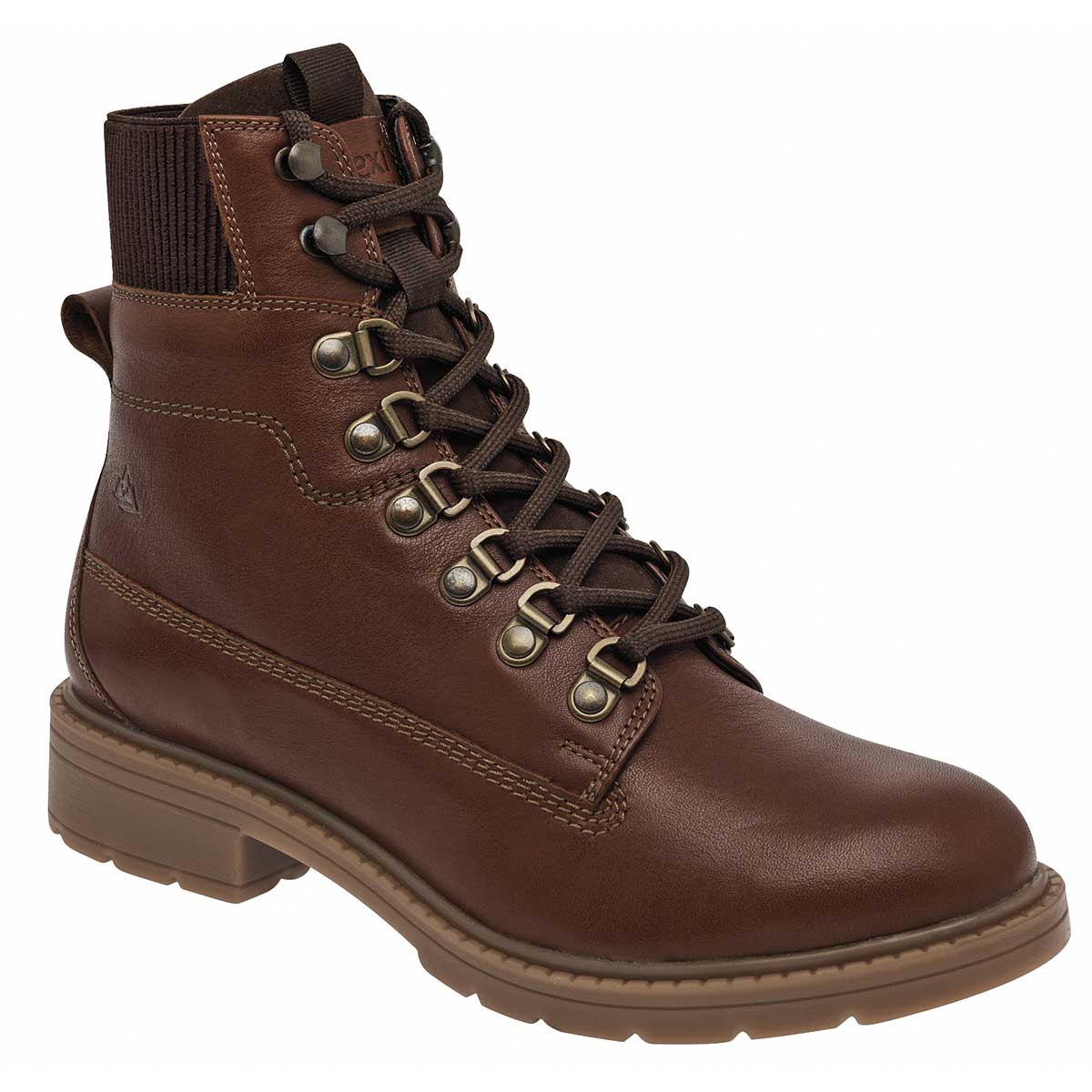 Botas casuales Exterior Piel Color Café Para Mujer De Flexi