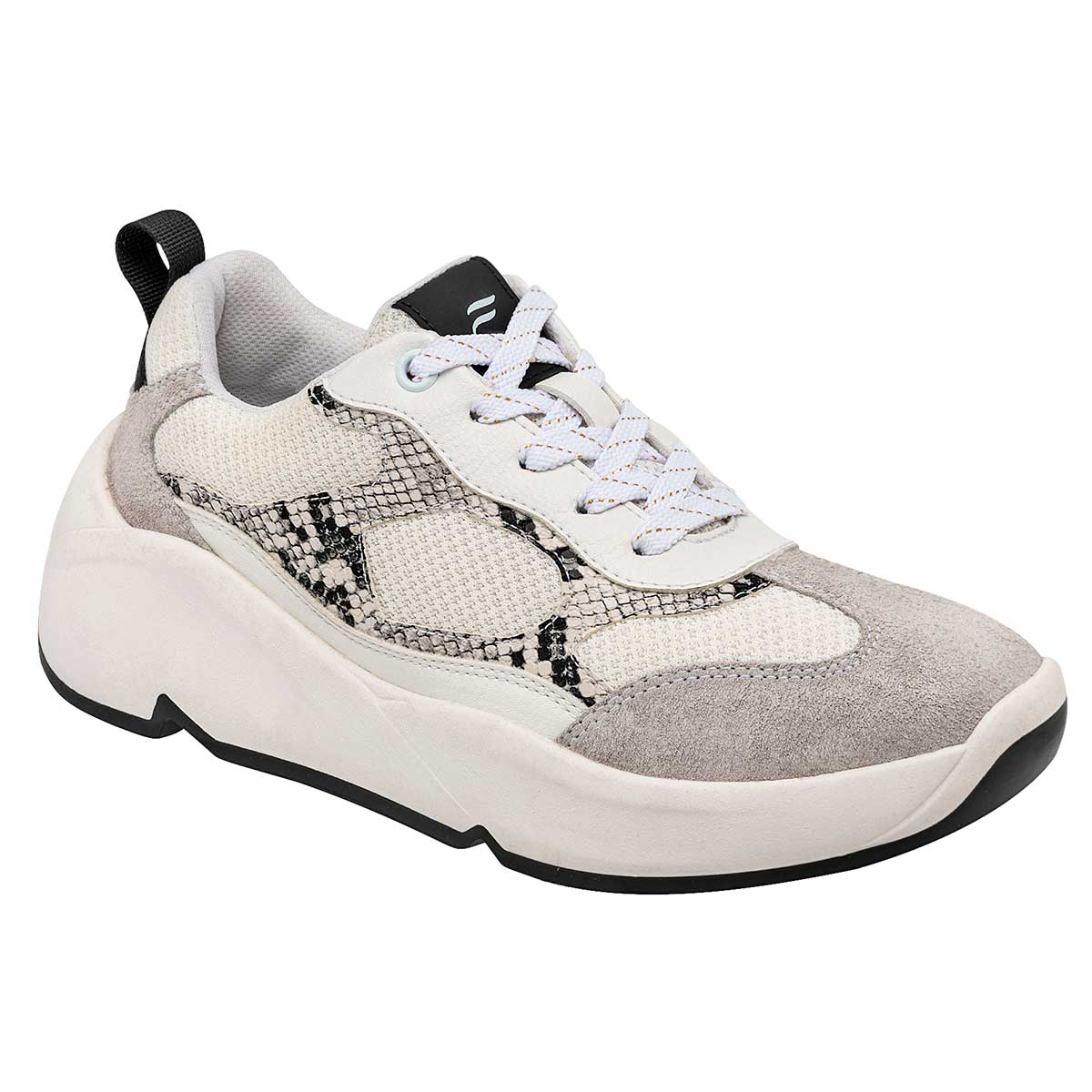 Tenis tipo deportivo Exterior Textil Color Blanco Para Mujer De Flexi