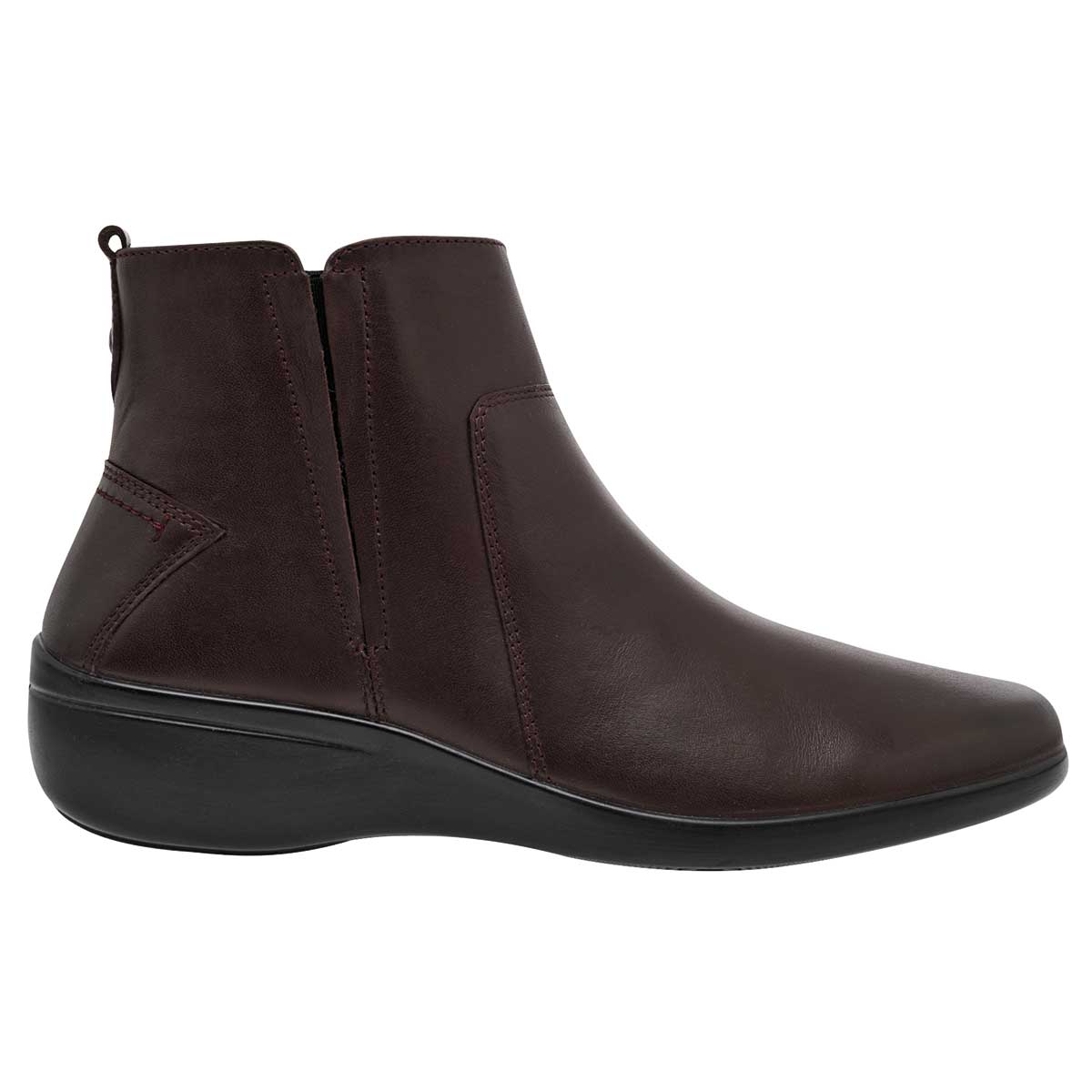 Botas casuales Exterior Piel Color Café Para Mujer De Flexi