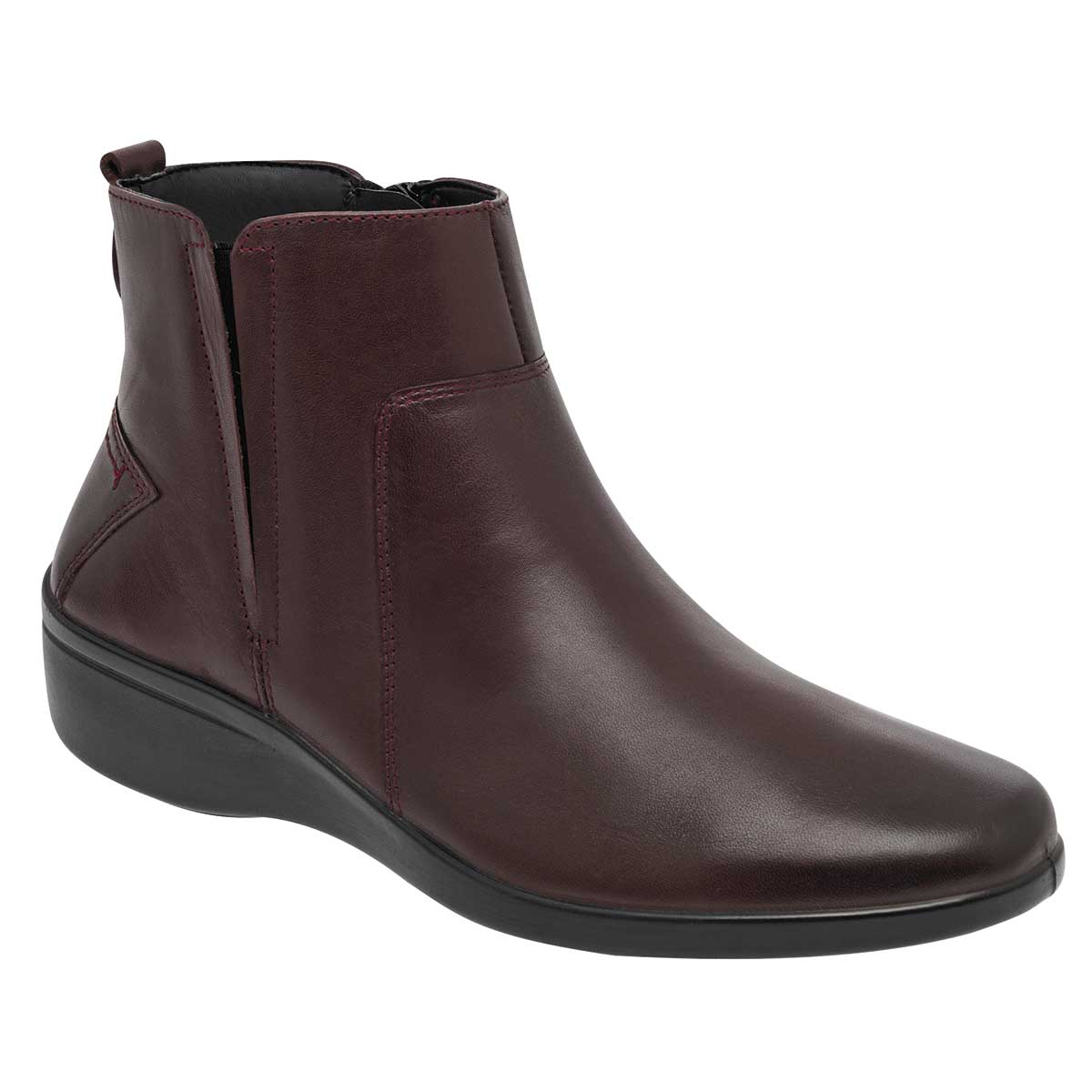 Botas casuales Exterior Piel Color Café Para Mujer De Flexi