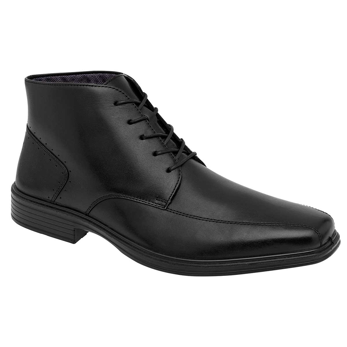 Botas casuales Exterior Piel Color Negro Para Hombre De Flexi