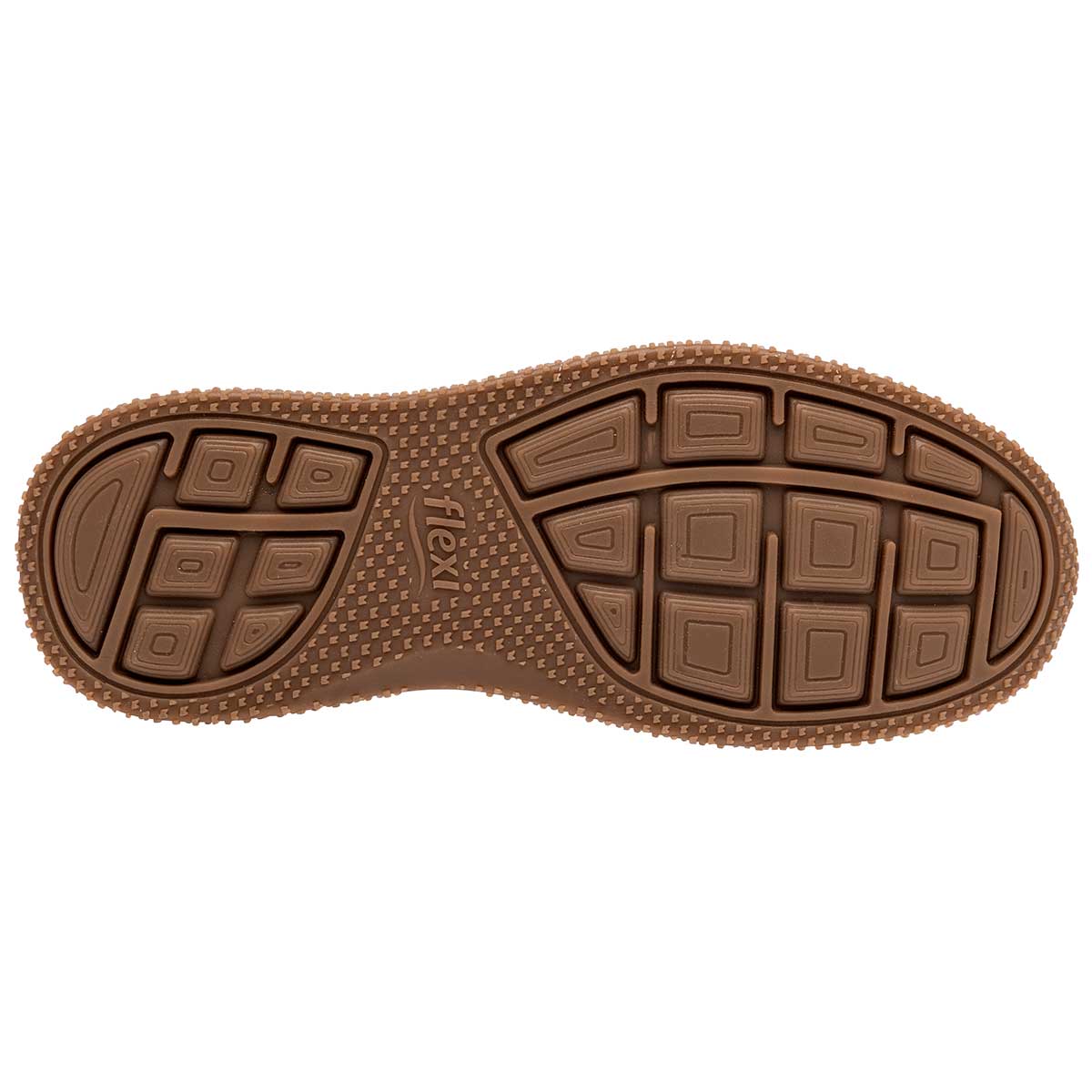 Tenis con Cordones Exterior Piel Color Camel Para Hombre De Flexi