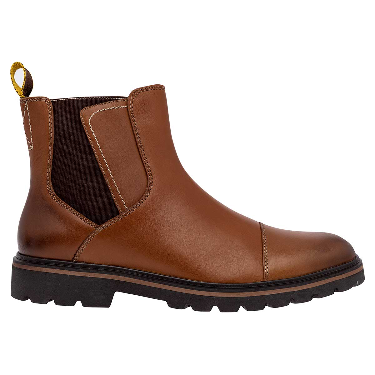 Botas casuales Exterior Piel Color Camel Para Hombre De Flexi