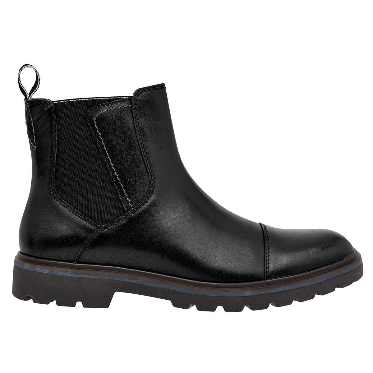 Botas casuales Exterior Piel Color Negro Para Hombre De Flexi