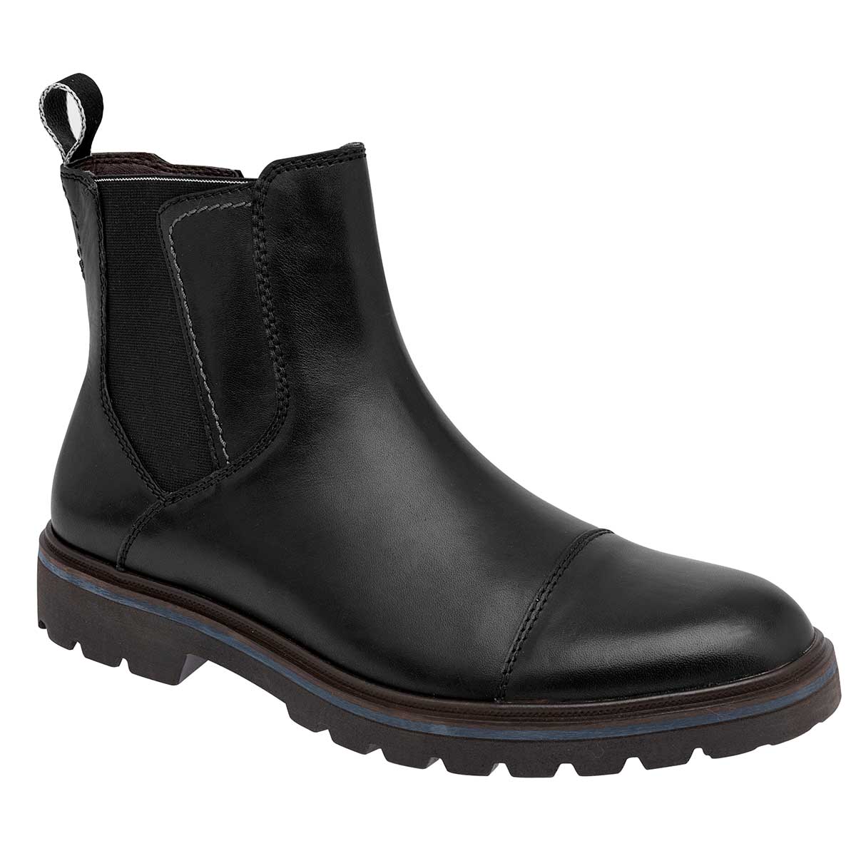 Botas casuales Exterior Piel Color Negro Para Hombre De Flexi