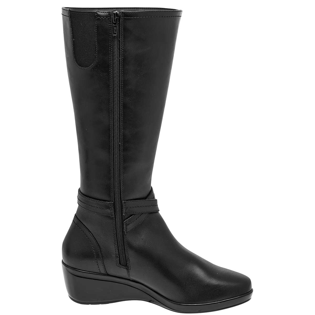 Botas altas Exterior Piel Color Negro Para Mujer De Flexi