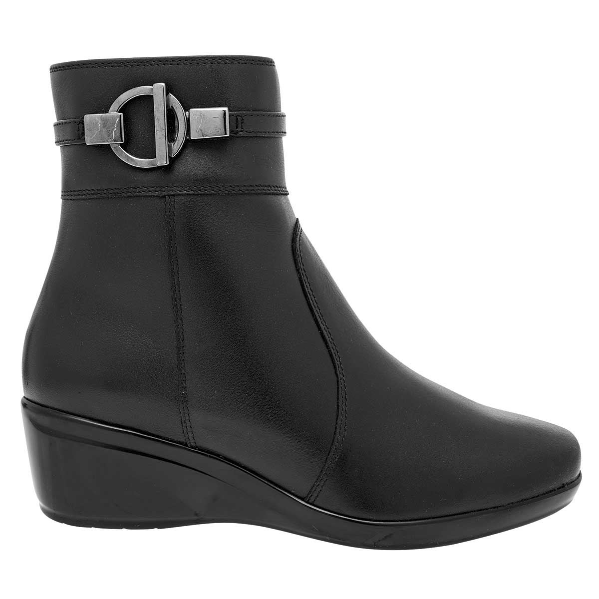 Botas casuales Exterior Piel Color Negro Para Mujer De Flexi