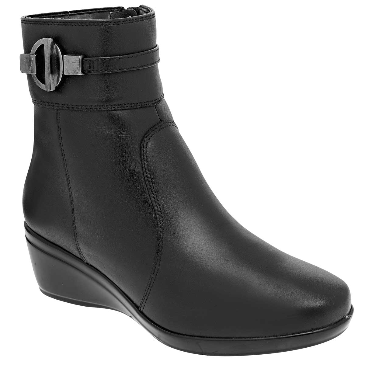 Botas casuales Exterior Piel Color Negro Para Mujer De Flexi