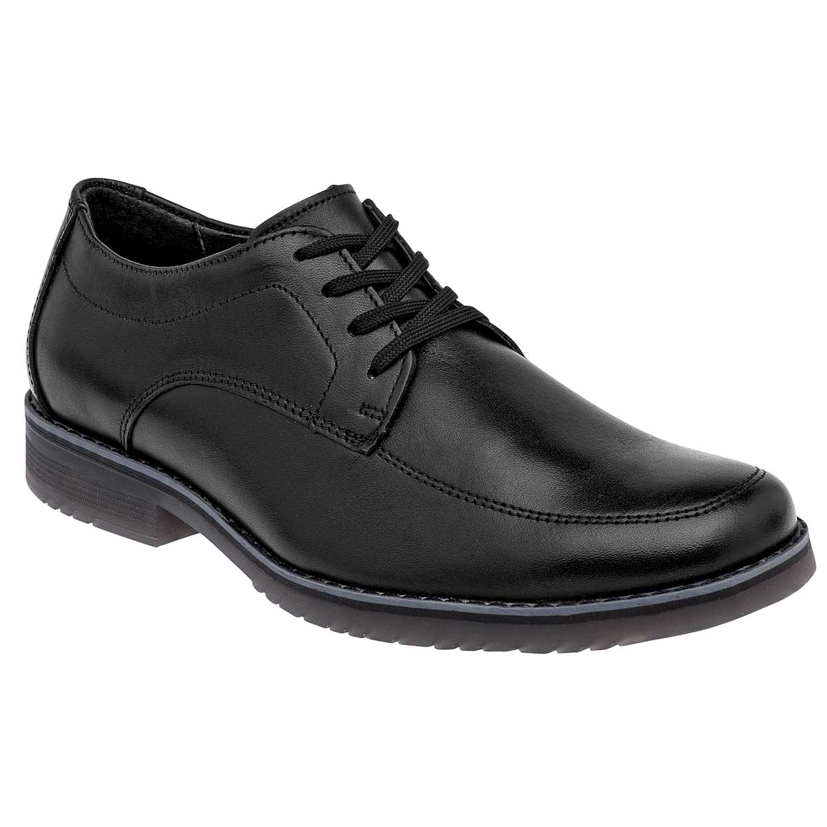 Zapato Oxfords Exterior Piel Color Negro Para Mujer De Flexi