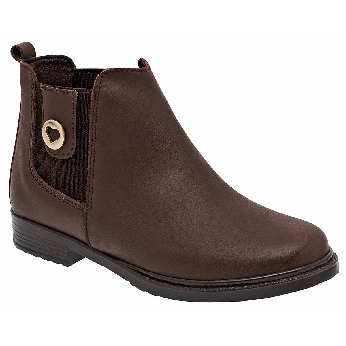 Botas casuales Exterior Piel Color Café Para Mujer De RBCOLLECTION