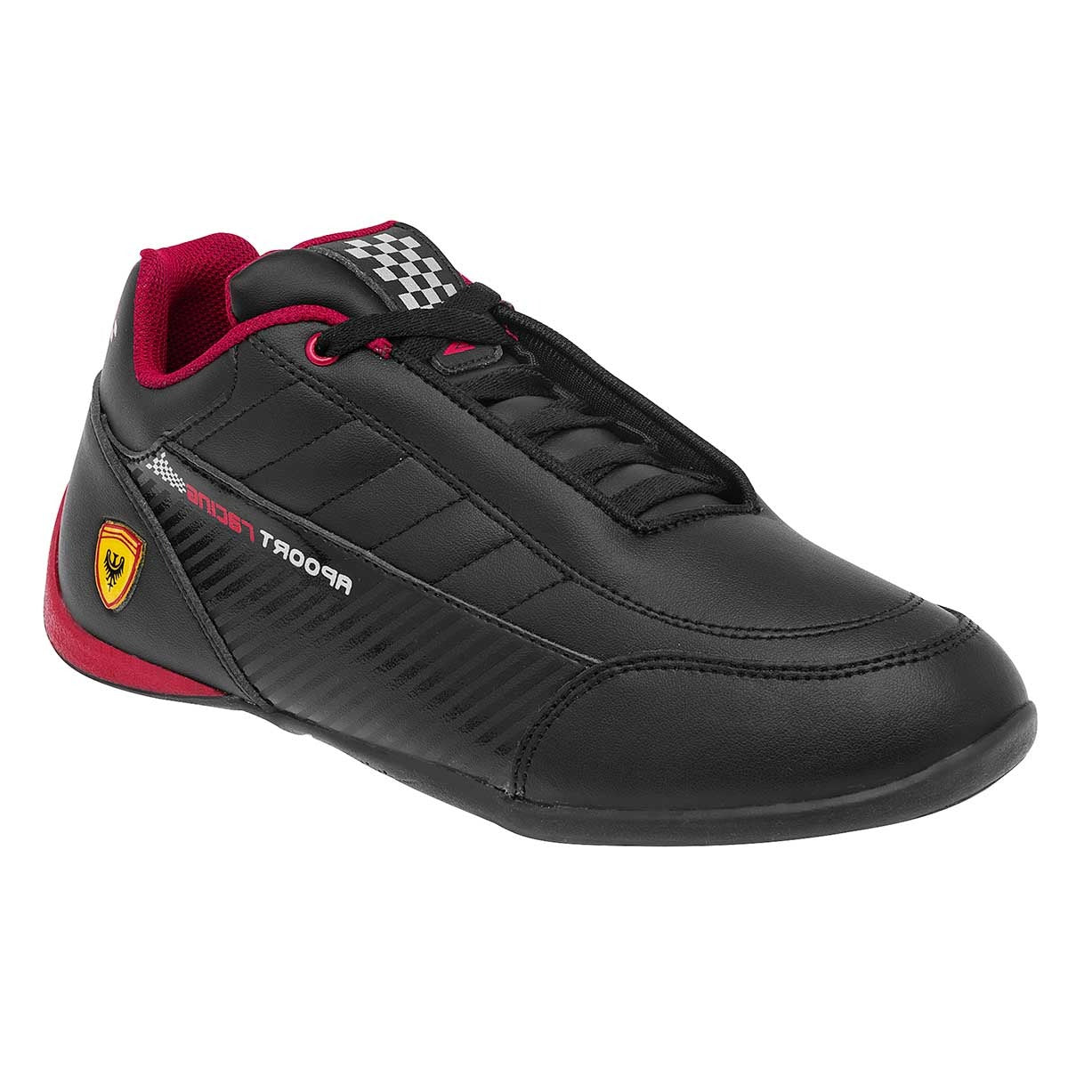 Tenis tipo deportivo Exterior Piel sintética Color Negro Para Mujer De Apoort