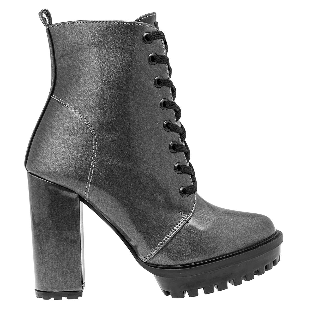 Botas altas Exterior Sintético Color Gris Para Mujer De Clasben